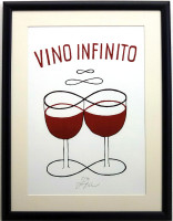 Jiří Slíva - Vino Infinito - grafika